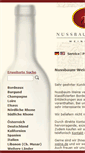 Mobile Screenshot of nussbaum-weine.de